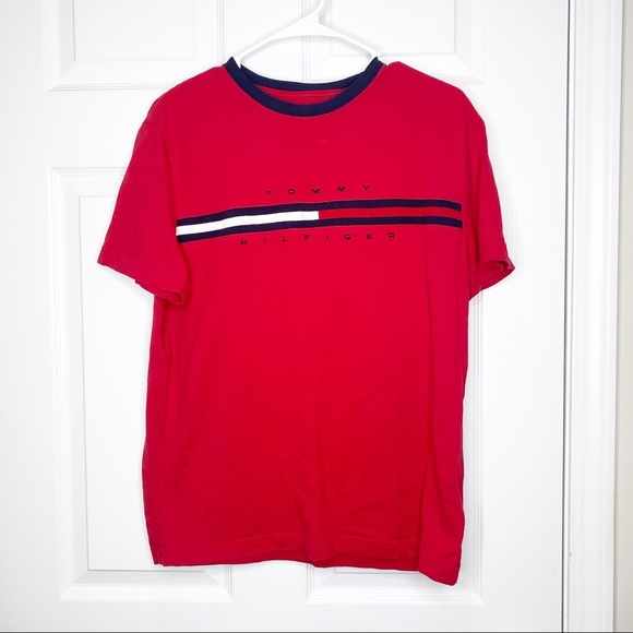 Tommy Hilfiger Tops - Tommy Hilfiger vintage embroidered ringer tee